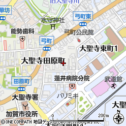 石川県加賀市大聖寺南町イ周辺の地図