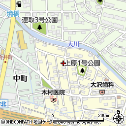 群馬県伊勢崎市山王町1-59周辺の地図