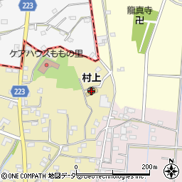 佐野市村上保育園周辺の地図