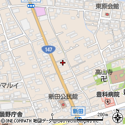 長野県安曇野市豊科5847周辺の地図