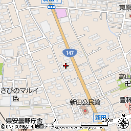 長野県安曇野市豊科5909周辺の地図