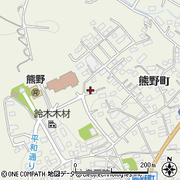 群馬県太田市熊野町22-19周辺の地図