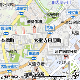 石川県加賀市大聖寺鉄砲町16周辺の地図