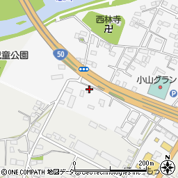 栃木県小山市神鳥谷242周辺の地図
