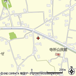 長野県安曇野市豊科南穂高寺所691周辺の地図
