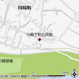 川崎下町公民館周辺の地図