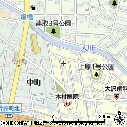 群馬県伊勢崎市山王町1-33周辺の地図