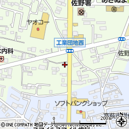 株式会社丸徳商会　佐野営業所周辺の地図