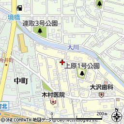 群馬県伊勢崎市山王町1-58周辺の地図