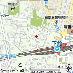 茨城県筑西市乙47周辺の地図