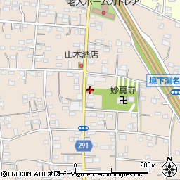 群馬県伊勢崎市境下渕名2676周辺の地図