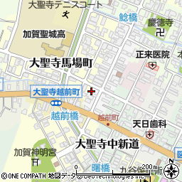 石川県加賀市大聖寺中町54周辺の地図