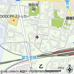 茨城県筑西市乙17周辺の地図