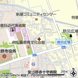 長野県安曇野市豊科南穂高3052-2周辺の地図