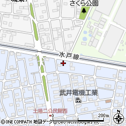 栃木県小山市土塔222周辺の地図