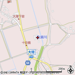 茨城県石岡市大増3590周辺の地図