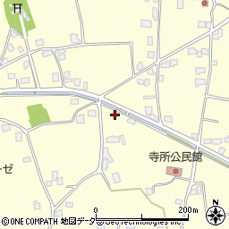 長野県安曇野市豊科南穂高寺所692周辺の地図