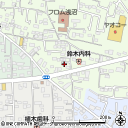 栃木県佐野市浅沼町61周辺の地図