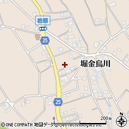 長野県安曇野市堀金烏川岩原364周辺の地図