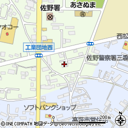 栃木県佐野市浅沼町617周辺の地図
