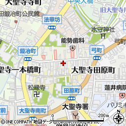 石川県加賀市大聖寺荒町周辺の地図