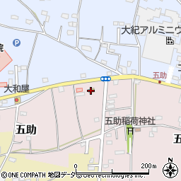 セブンイレブン結城小田林北店周辺の地図