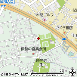 栃木県足利市上渋垂町447周辺の地図