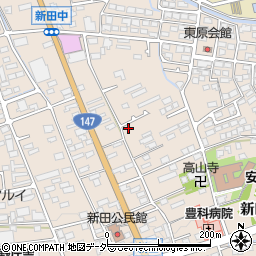 長野県安曇野市豊科5855周辺の地図