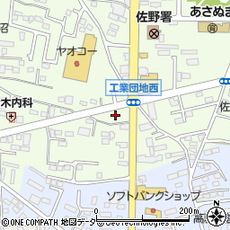 栃木県佐野市浅沼町115周辺の地図