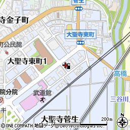 ＪＡ加賀大聖寺ＳＳ周辺の地図