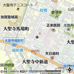 石川県加賀市大聖寺中町32周辺の地図