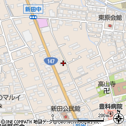 長野県安曇野市豊科5858周辺の地図