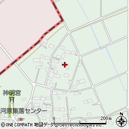栃木県小山市中河原244周辺の地図