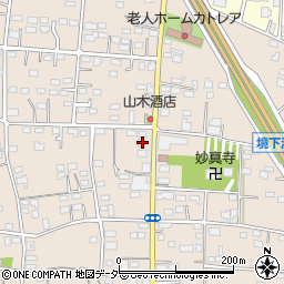 群馬県伊勢崎市境下渕名2594-1周辺の地図