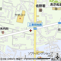 たつ吉・佐野浅沼店周辺の地図