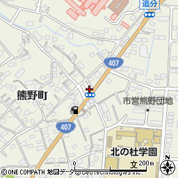 群馬県太田市熊野町19-1周辺の地図