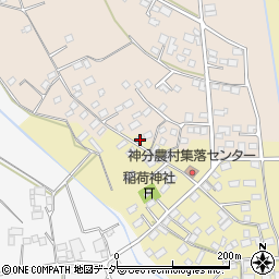茨城県筑西市神分544周辺の地図