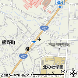 群馬県太田市熊野町29-13周辺の地図
