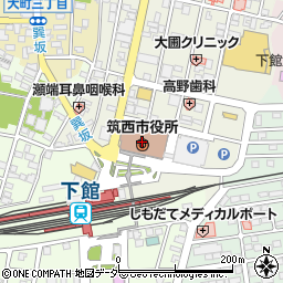 関東信越税理士会下館支部周辺の地図