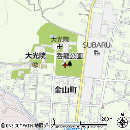 呑龍公園周辺の地図