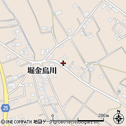長野県安曇野市堀金烏川岩原1107周辺の地図