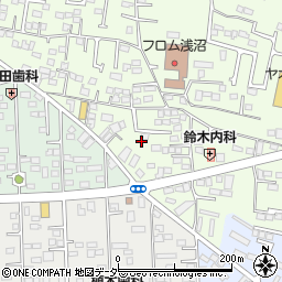 栃木県佐野市浅沼町68周辺の地図