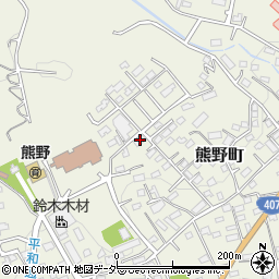 群馬県太田市熊野町22-26周辺の地図