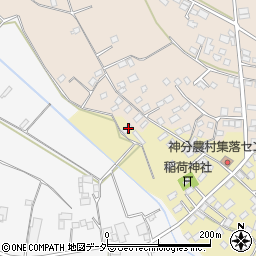 茨城県筑西市神分427-4周辺の地図