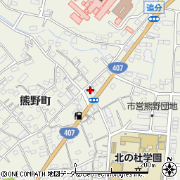 群馬県太田市熊野町19-25周辺の地図