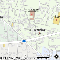 栃木県佐野市浅沼町63周辺の地図