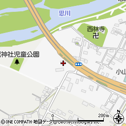 栃木県小山市神鳥谷222周辺の地図