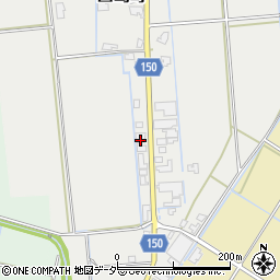 石川県加賀市西島町ヌ1周辺の地図