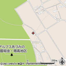 長野県安曇野市堀金烏川152周辺の地図