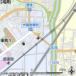 石川県加賀市大聖寺東町2丁目42周辺の地図